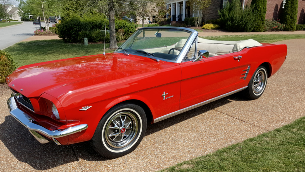 Ford Mustang Cabriolet 1966 Importation de voitures